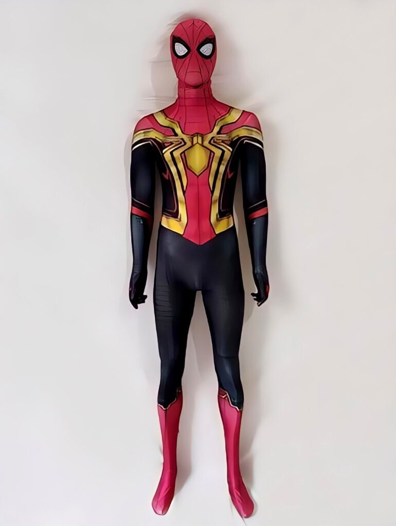Fantasia Homem-Aranha Ferro Sem Volta Para Casa Filme Adulto Cosplay Traje Luxo - Imagem 4