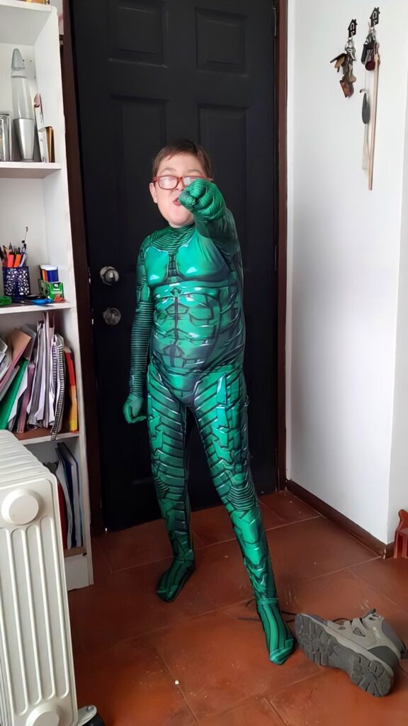 Fantasia Duende Verde Filme Homem-Aranha Adulto Cosplay Traje Luxo Profissional - Imagem 4