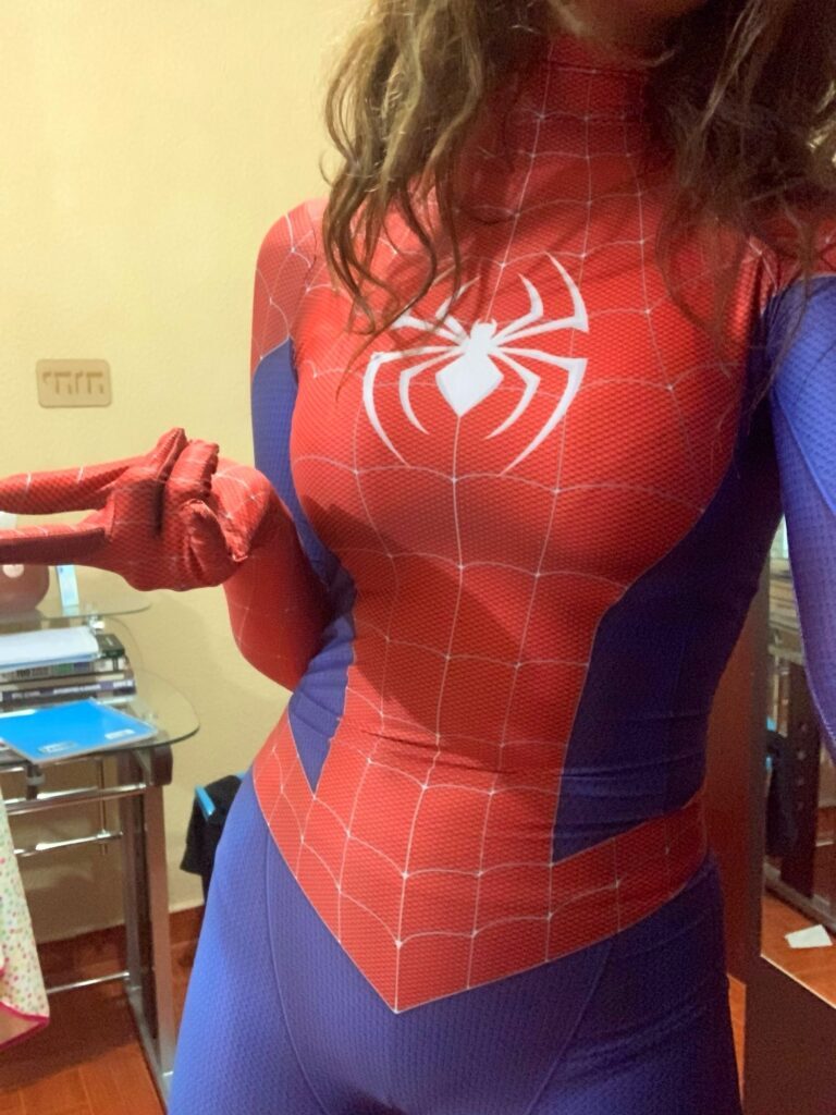 Fantasia Feminina Mulher-Aranha Spider-Woman Cosplay Traje Luxo Profissional - Imagem 4