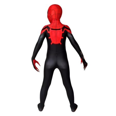 Fantasia Cosplay Infantil Homem Aranha Superior Traje Luxo Profissional - Imagem 2