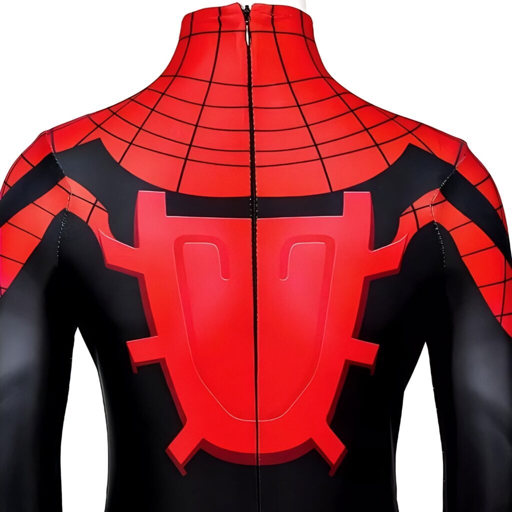 Fantasia Cosplay Infantil Homem Aranha Superior Traje Luxo Profissional - Imagem 4