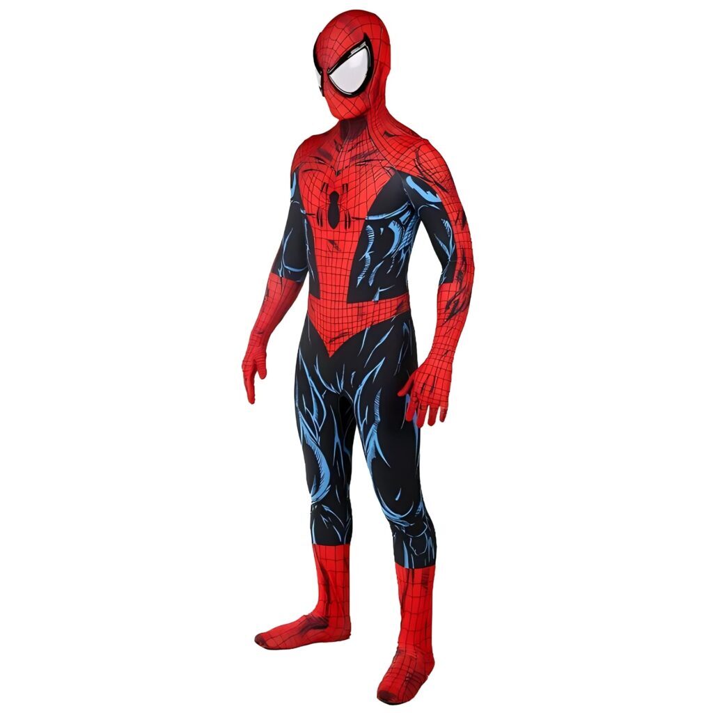 Fantasia Homem-Aranha Todd McFarlane Cosplay Traje Luxo Profissional - Imagem 4