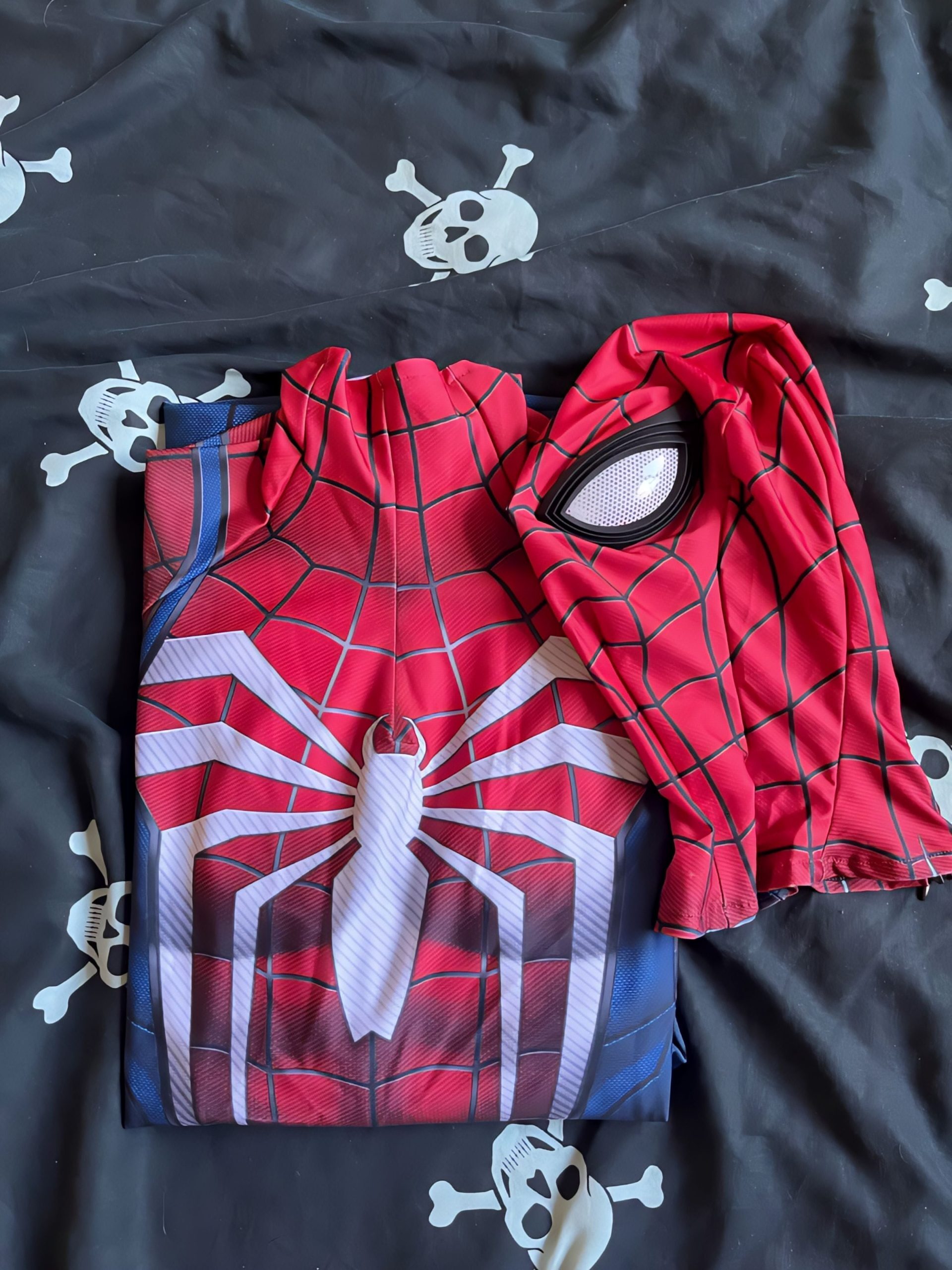 Fantasia Homem-Aranha Spider-Man Game PS5 Cosplay Traje Luxo Profissional - Imagem 6