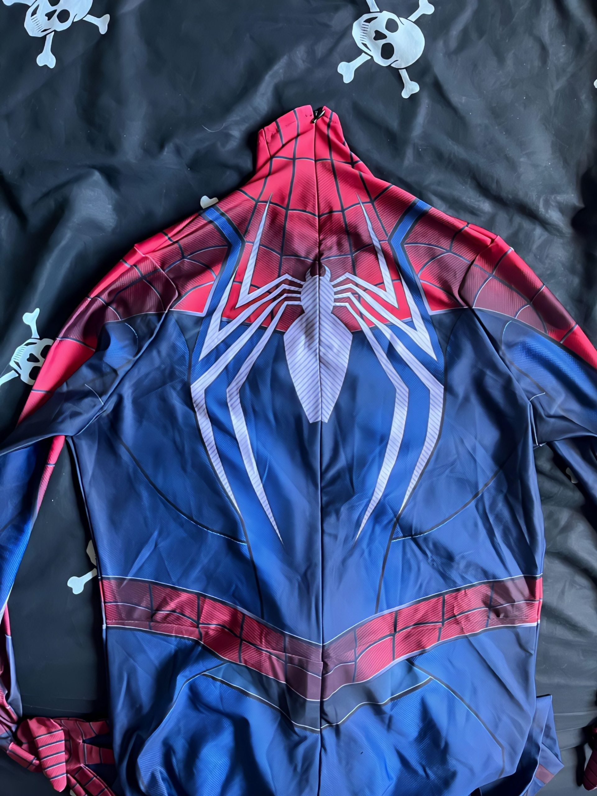 Fantasia Homem-Aranha Spider-Man Game PS5 Cosplay Traje Luxo Profissional - Imagem 7