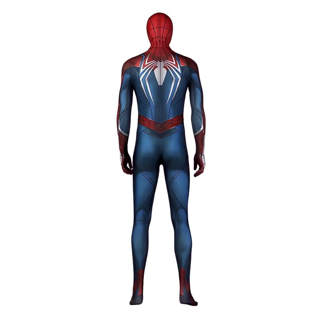 Fantasia Homem-Aranha Spider-Man Game PS5 Cosplay Traje Luxo Profissional - Imagem 11