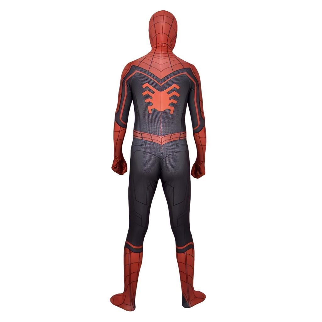 Fantasia Homem-Aranha Tom Holland Adulto Cosplay Traje Luxo Profissional - Imagem 3