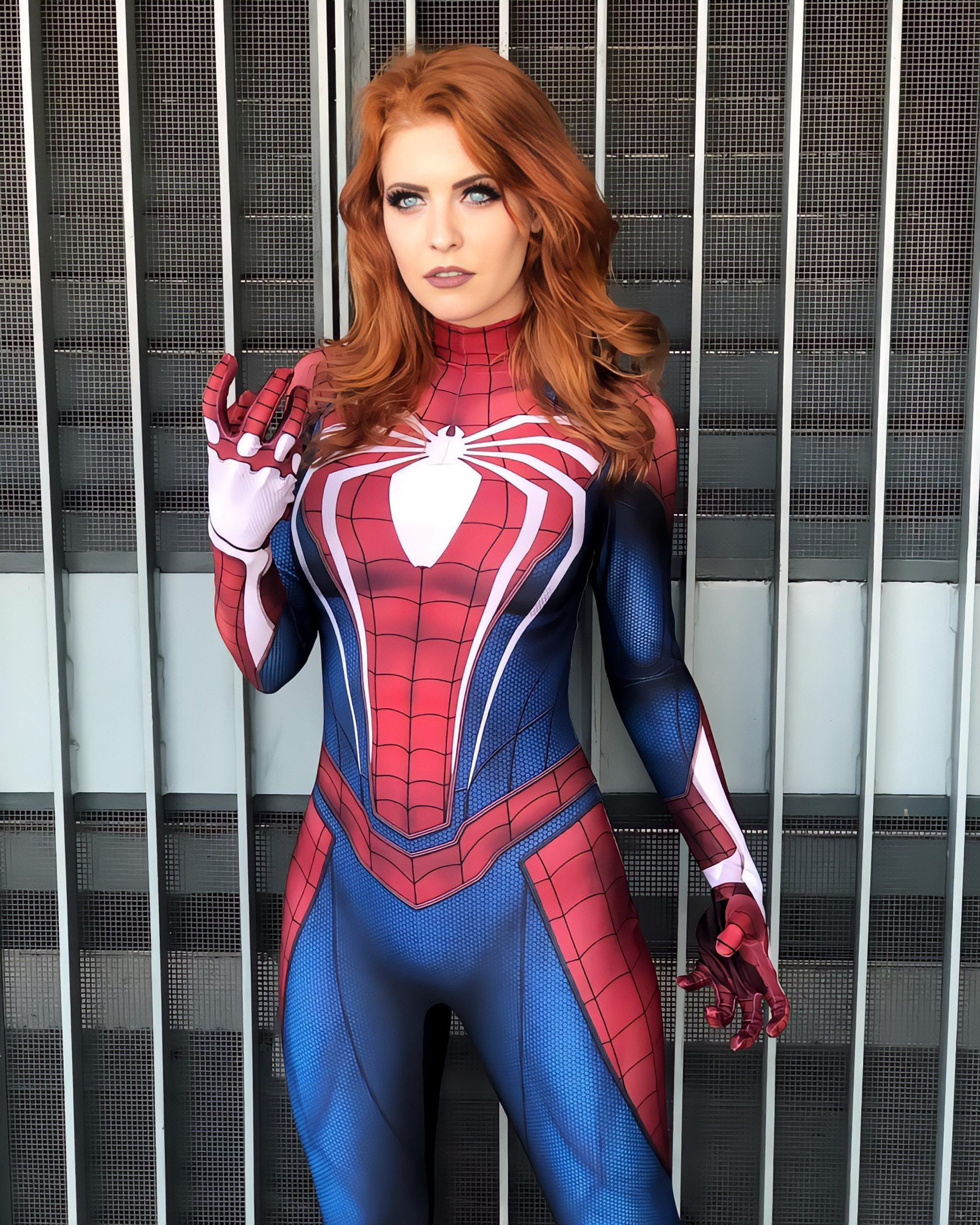 Fantasia Mulher Aranha Traje Avançado Game Cosplay Feminino Luxo Profissional - Imagem 2
