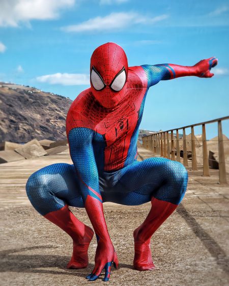 Fantasia Homem Aranha PS4 Game Jogo Adulto Cosplay traje spiderman Fem