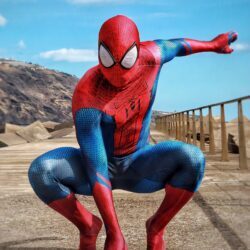 Fantasia Homem-Aranha Andrew Garfield Adulto Cosplay Luxo Traje Profissional