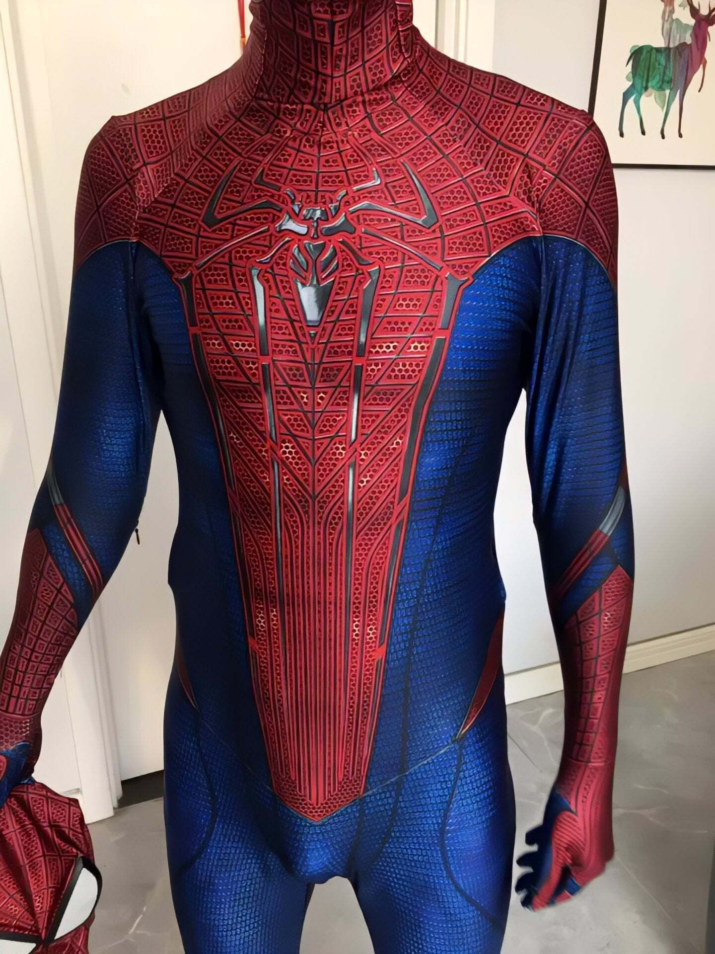 Comprar Fantasia Homem-Aranha Andrew Garfield Adulto Cosplay Luxo Traje ...