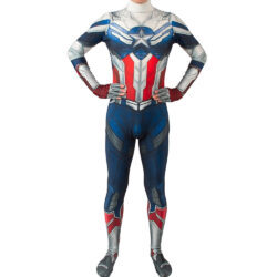 Fantasia Capitão América Hq Falcão Adulto Cosplay Traje Luxo Profissional