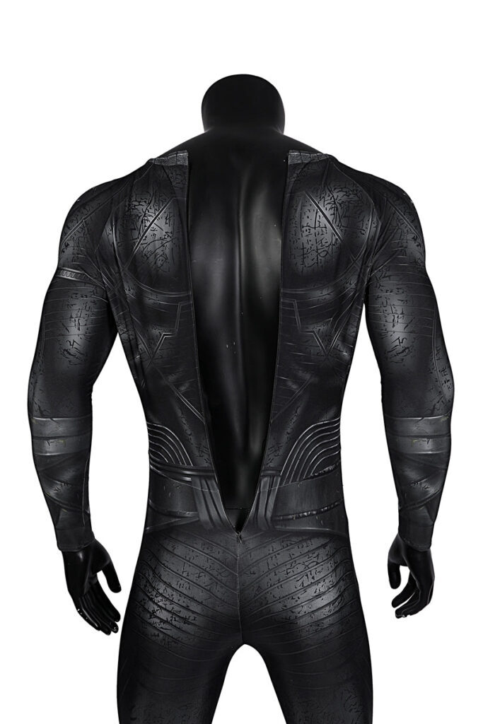 Fantasia Adão Negro filme 2022 + Capa Cosplay Traje Luxo profissional Fullset - Imagem 7