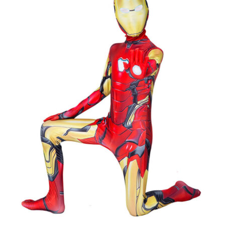 Fantasia Homem de Ferro Cosplay Infantil Traje crianças - Imagem 2