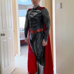 Fantasia Superman Black Adulto Cosplay Traje Luxo Super homem liga Da jutiça
