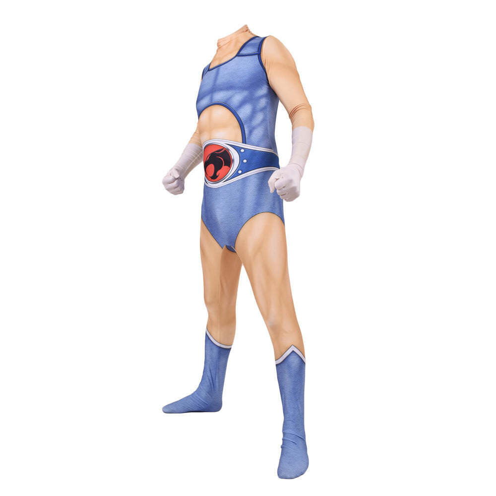 Fantasia Masculina Lion Thundercats Adulto Cosplay Traje Luxo - Imagem 4