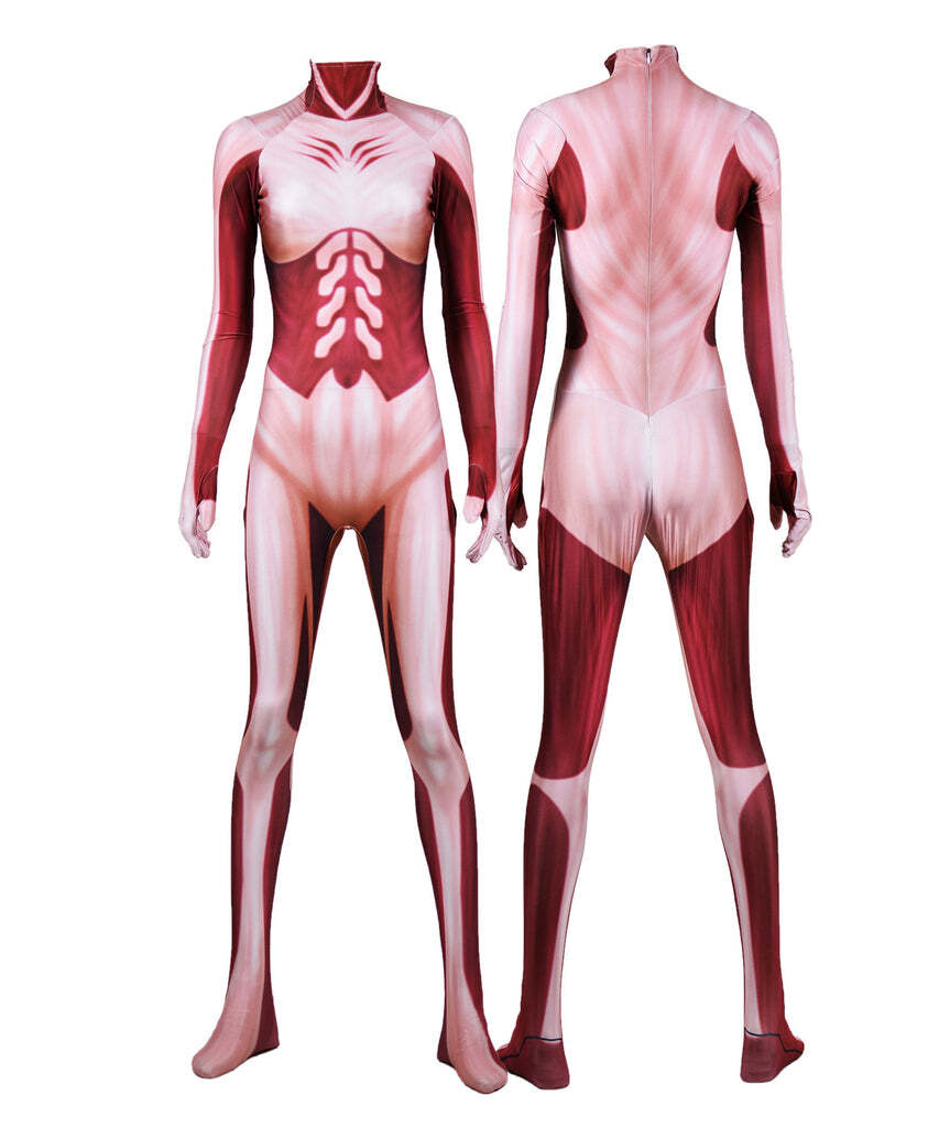 Fantasia Feminina Attack On Titan Adulto Cosplay Traje Luxo