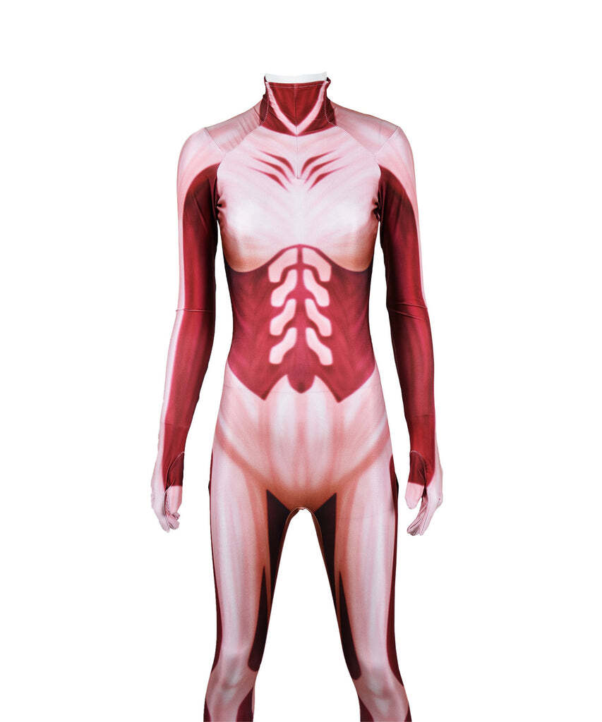Fantasia Feminina Attack On Titan Adulto Cosplay Traje Luxo - Imagem 5