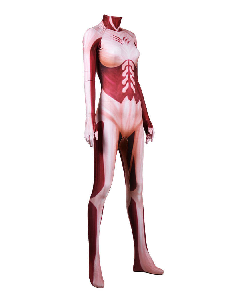 Fantasia Feminina Attack On Titan Adulto Cosplay Traje Luxo - Imagem 2