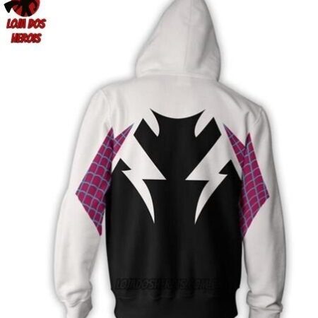 Jaqueta/Blusa/Casaco Spider-Gwen Homem Aranha - Imagem 3