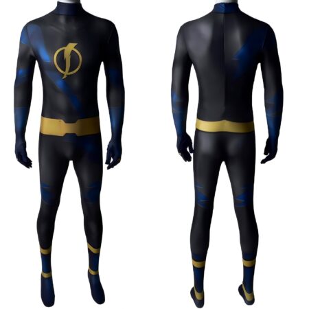 Fantasia Super Choque Static Shock Cosplay Traje Luxo Profissional - Image 3