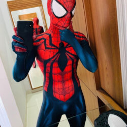 Fantasia Homem-Aranha Ben Reilly Adulto Cosplay Traje Luxo Profissional