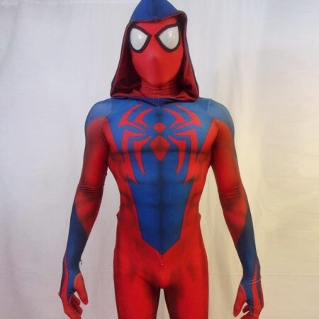 Fantasia Homem-Aranha Spider Man 2099 Cosplay Traje Luxo (Adulto/Infantil)