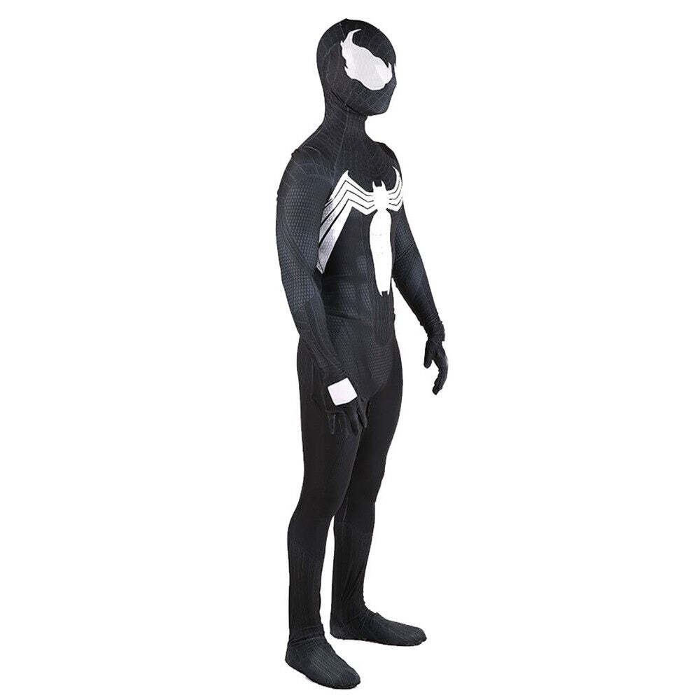 Fantasia Venom Eddie Brock Adulto Cosplay Traje Luxo Profissional - Imagem 5