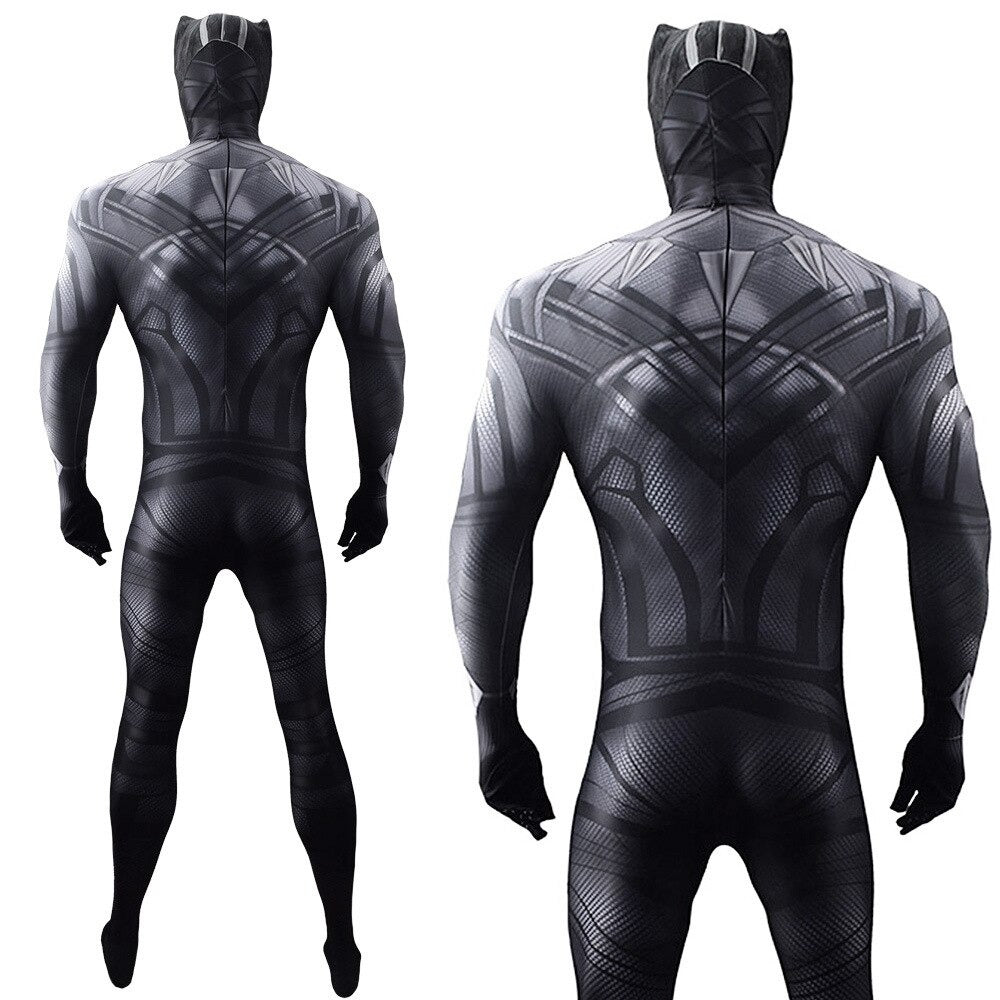 Comprar Fantasia Pantera Negra Completa + Máscara Cosplay Filme Traje Luxo  Profissional preço no Brasil loja online promoção Fantasias Cosplays  Profissionais - Produto item Ref:679972