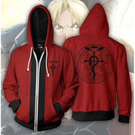 Jaqueta/Blusa/Casaco Edward - Fullmetal Alchemist Anime