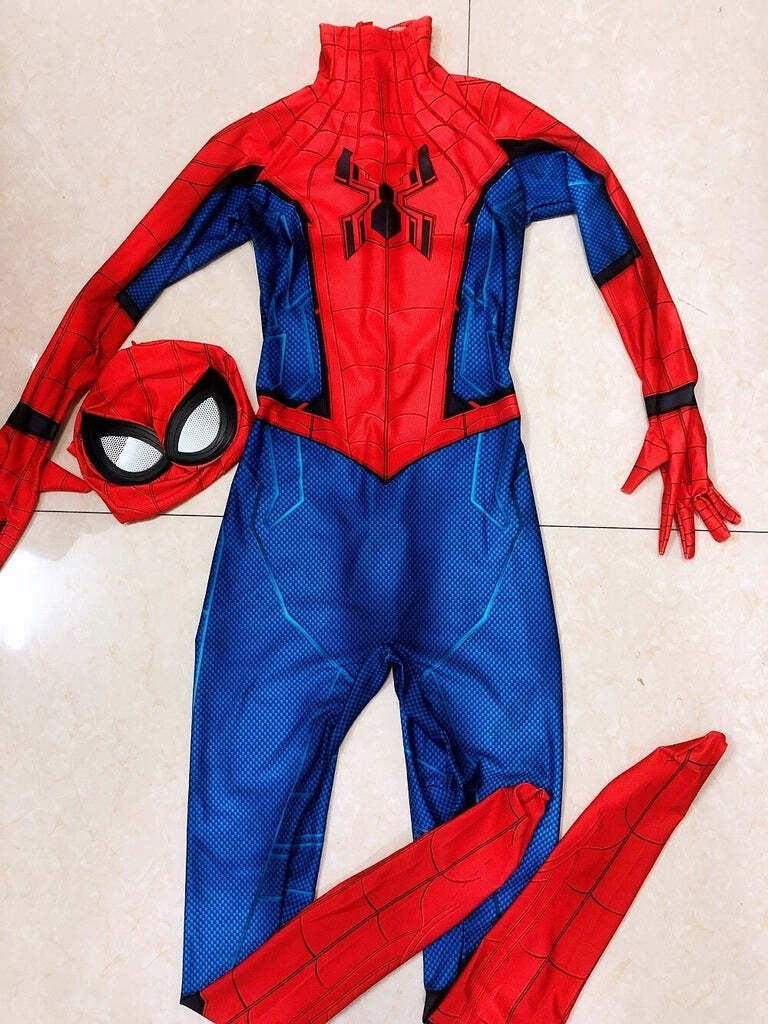 Fantasia Homem-Aranha Sem Volta Para Casa Adulto Cosplay Luxo Traje Profissional - Imagem 6