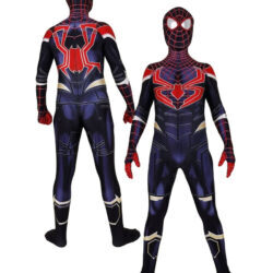 Fantasia Miles Morales Hq Homem-Aranha Adulto Cosplay Traje Luxo Profissional