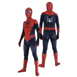 Fantasia Homem-Aranha Traje Longe De Casa Sam Raimi Adulto Cosplay Luxo Profissional