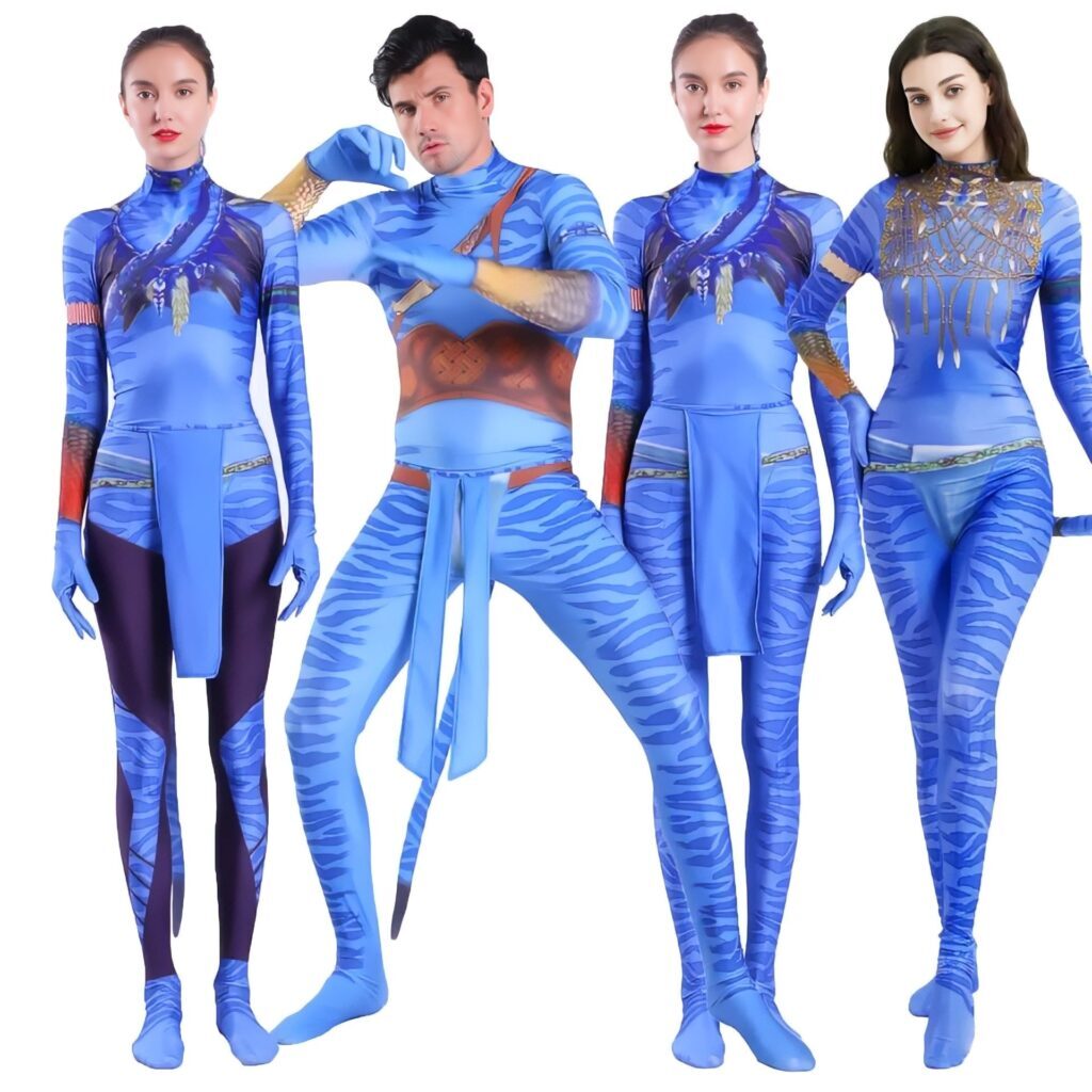 Fantasia Feminina Avatar Filme 2 Cosplay Traje Luxo Profissional - Imagem 2
