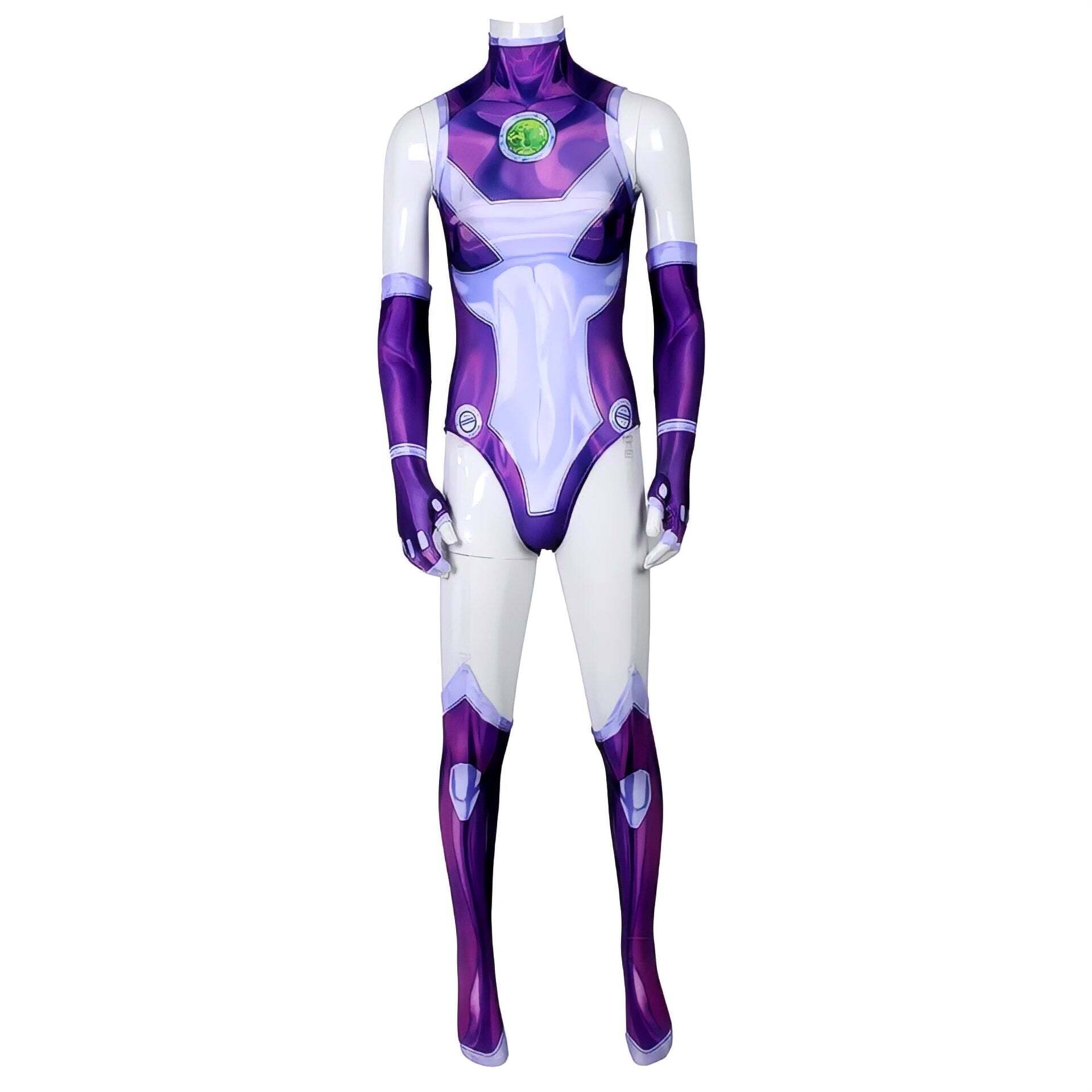 Comprar Fantasia Feminina Estelar Jovens Titãs Traje Luxo Cosplay ...