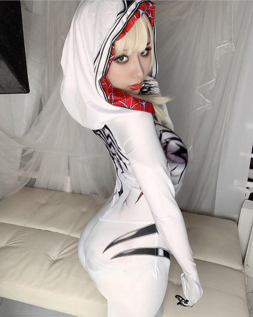 Comprar Fantasia Feminina Gwen Stacy Venom Adulto Cosplay Traje Luxo preço  no Brasil loja online promoção Fantasias Cosplays Profissionais - Produto  item Ref:682244