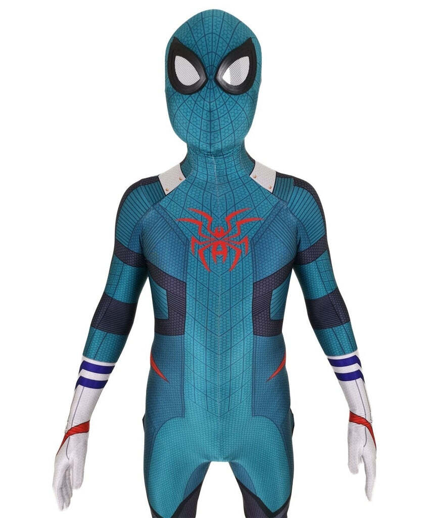 Fantasia Midoriya Homem-Aranha Adulto Cosplay Luxo Traje Profissional - Imagem 2