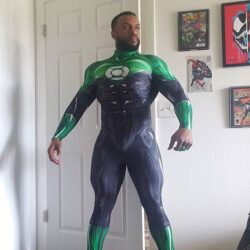 Fantasia Lanterna Verde Liga Da Justiça Adulto Cosplay Traje Luxo