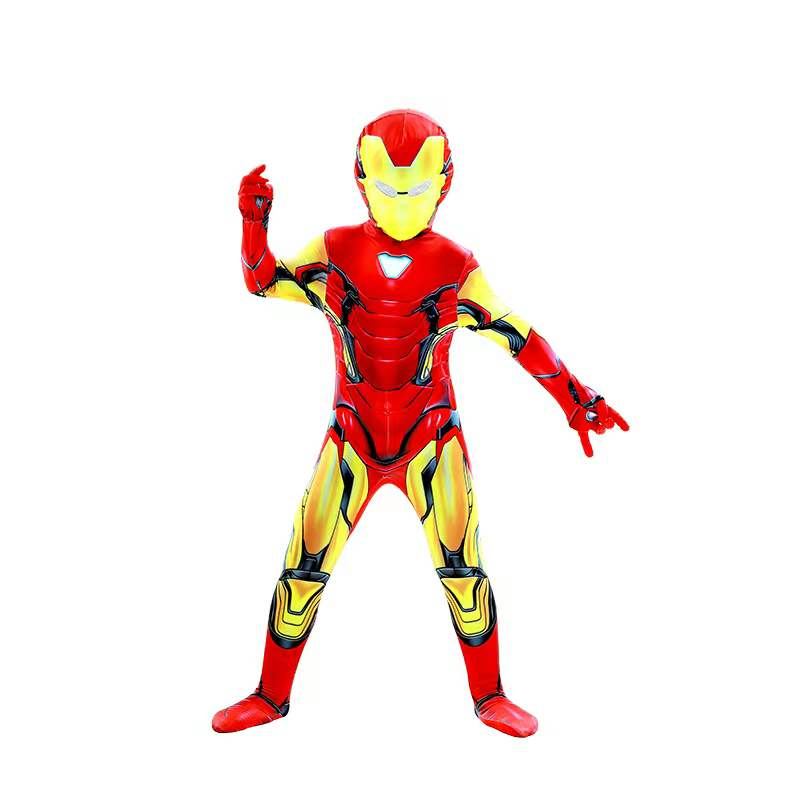 Fantasia Homem de Ferro Cosplay Infantil Traje crianças