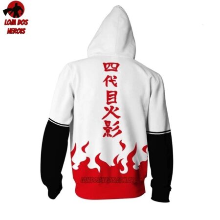 Jaqueta Blusa jaqueta Minato Hokage Anime Naruto Shippuden - Image 2