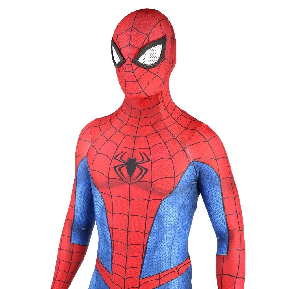 Fantasia Homem Aranha Game Jogo PS4 Xbox Cosplay Heróis Infantil Top