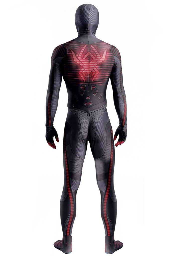 Fantasia Homem-Aranha Miles Morales 2020 Cosplay Traje Luxo Profissional - Imagem 5