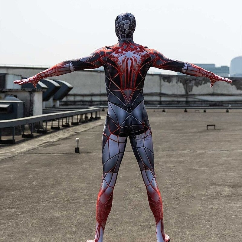 Fantasia Homem-Aranha Escarlate Versão Especial Cosplay Traje Luxo Pro