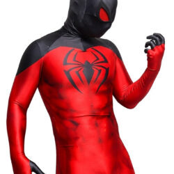 Fantasia Homem-Aranha Traje Aranha Escarlate Adulto Cosplay Luxo Profissional