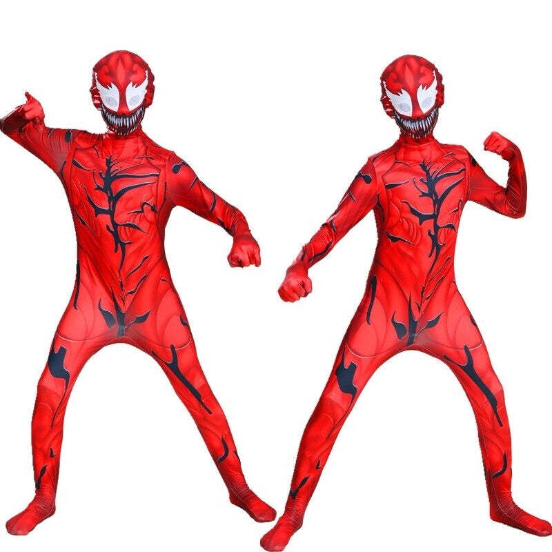 Fantasia Infantil Carnificina Venom Filme Cosplay Crianças