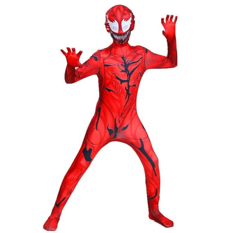 Fantasia Infantil Carnificina Venom Filme Cosplay Crianças - Imagem 2