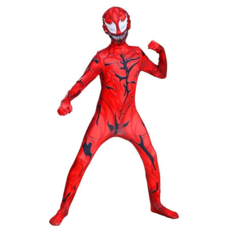 Fantasia Infantil Carnificina Venom Filme Cosplay Crianças - Imagem 5
