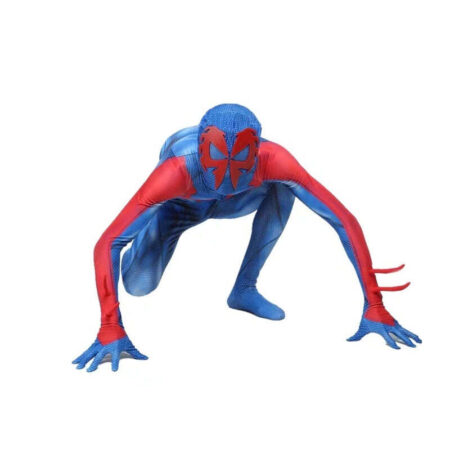 Fantasia Infantil Homem-Aranha Spider-Man 2099 Traje Cosplay - Imagem 2