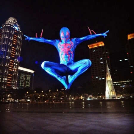 Fantasia Infantil Homem-Aranha Spider-Man 2099 Traje Cosplay - Imagem 4