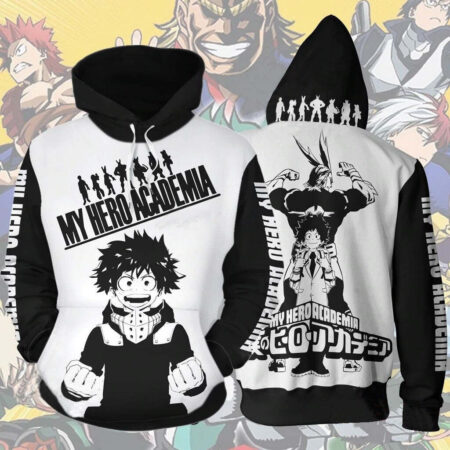Blusa Jaqueta 3D Full My Hero Academia Anime Top - Imagem 2