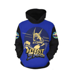 Blusa Jaqueta 3D Full All Might Smash My Hero Academia Anime Top